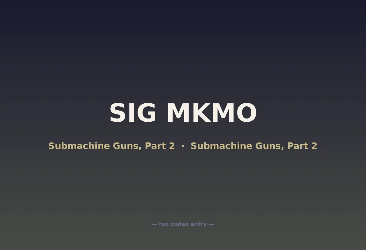 SIG MKMO