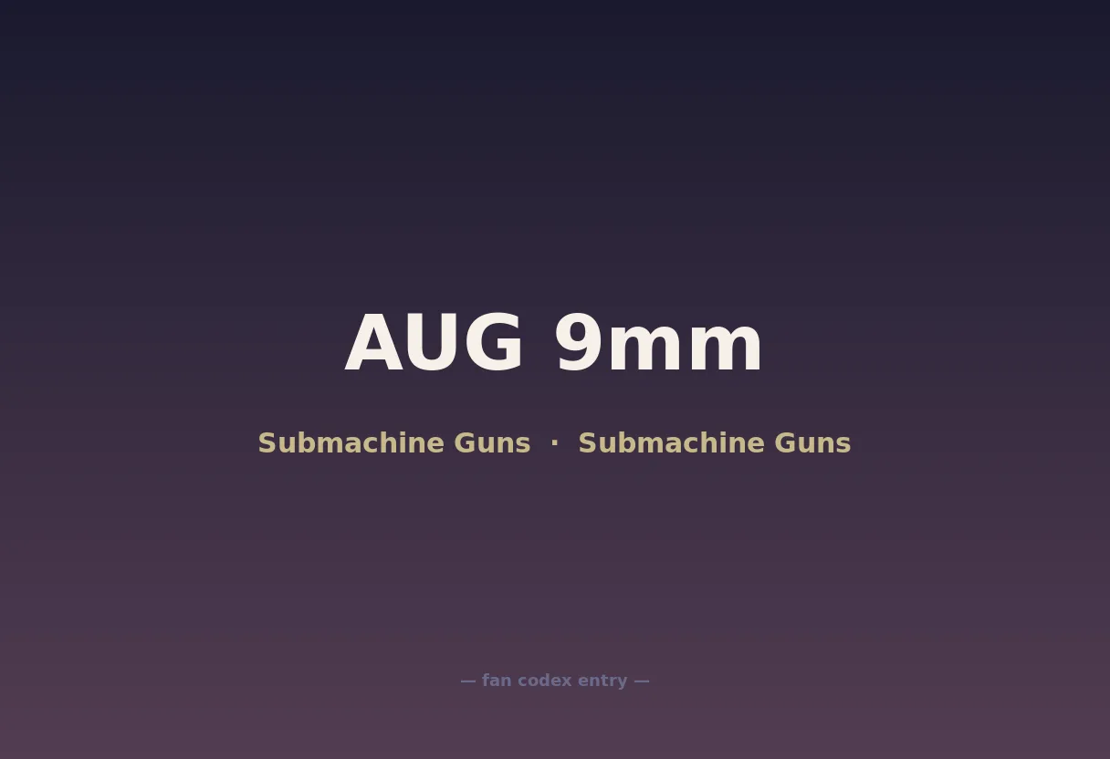 AUG 9mm