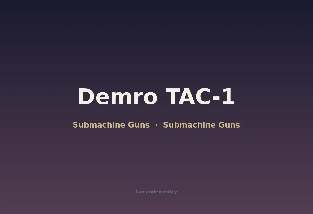Demro TAC-1