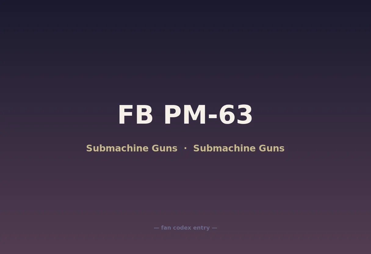 FB PM-63