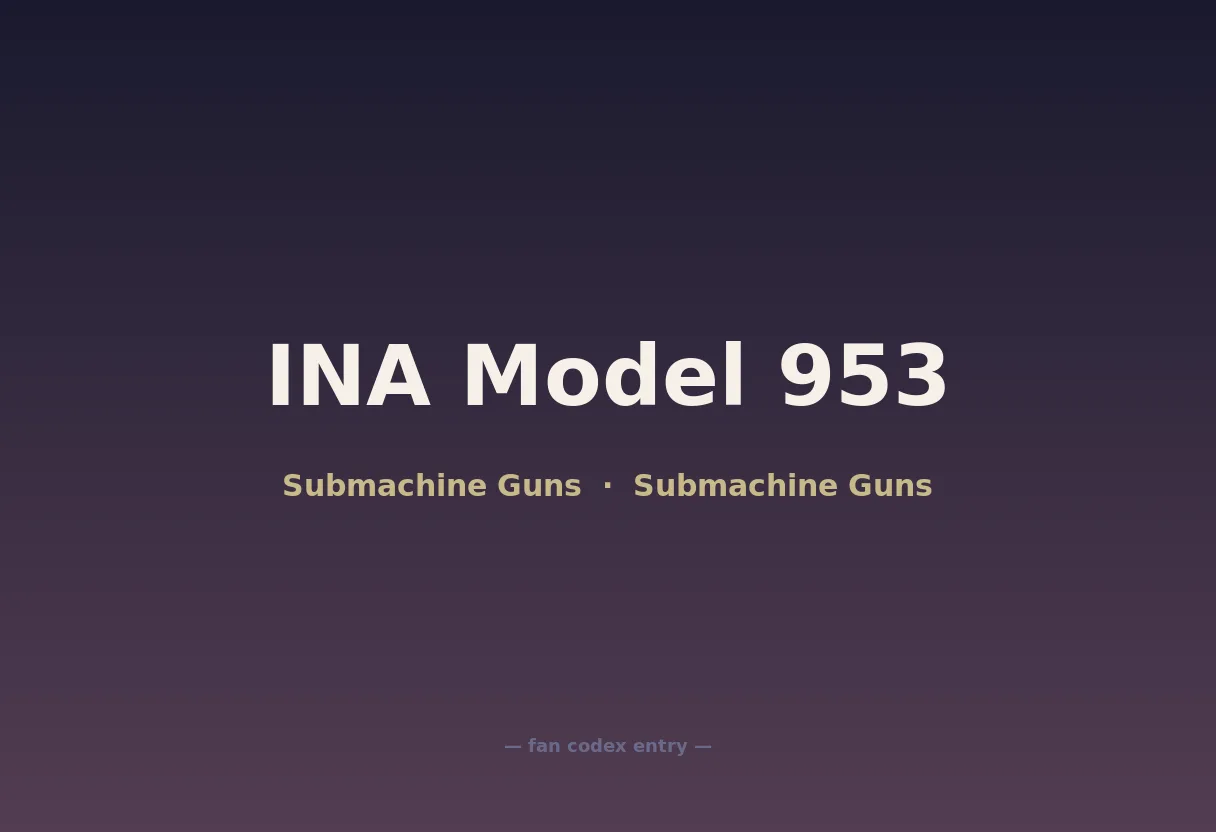 INA Model 953