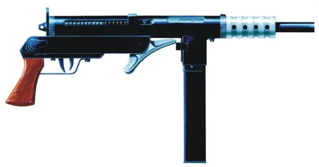 Błyskawica submachine gun