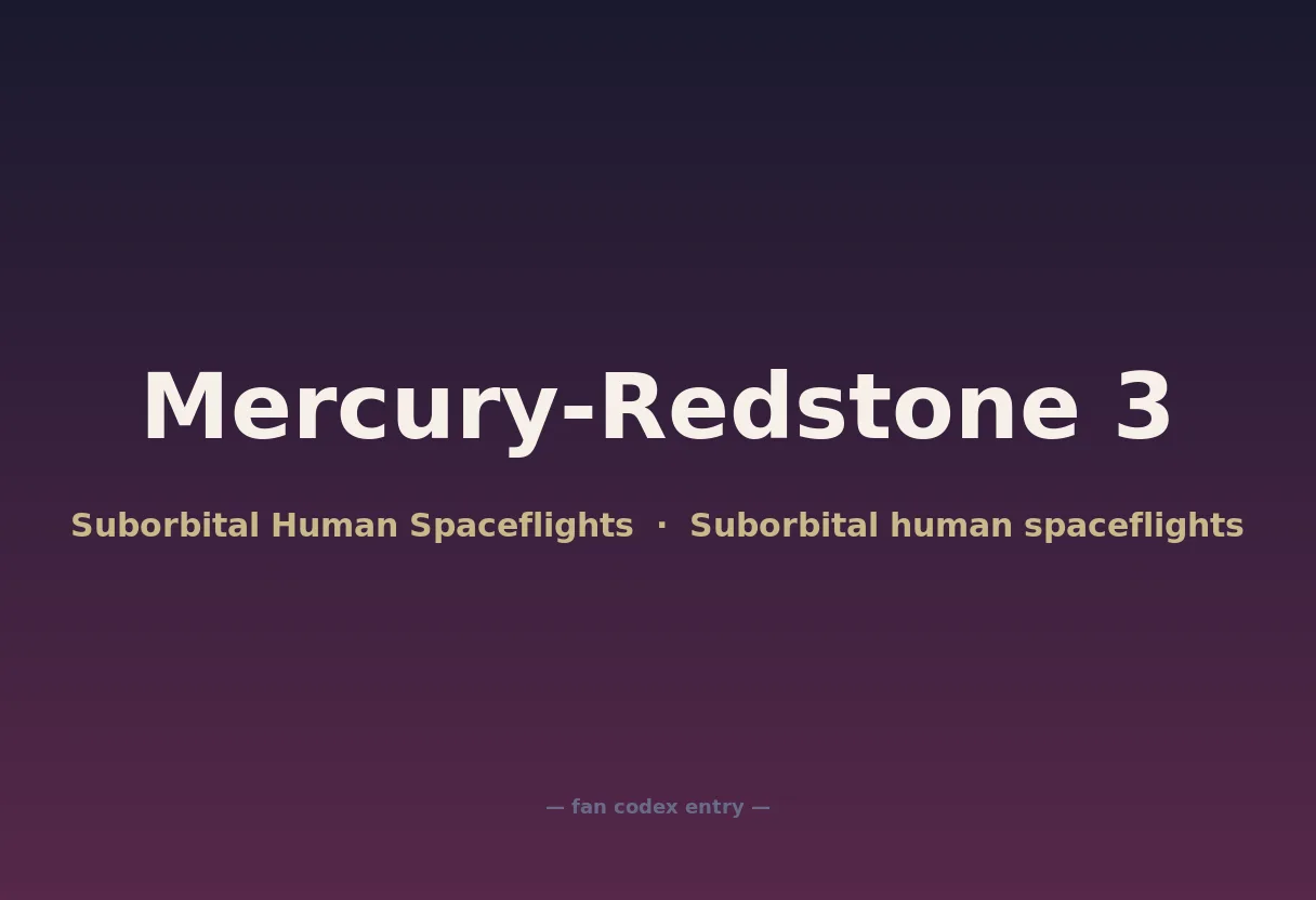 Mercury-Redstone 3