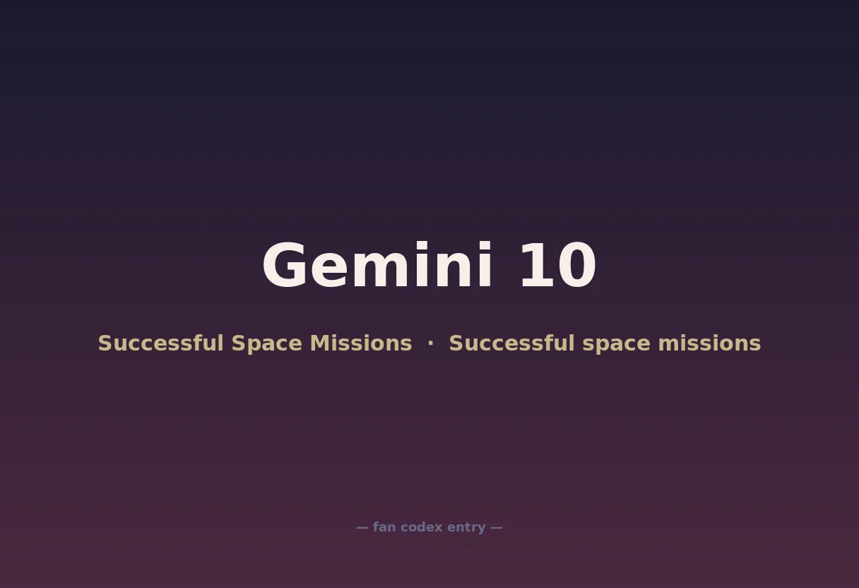 Gemini 10