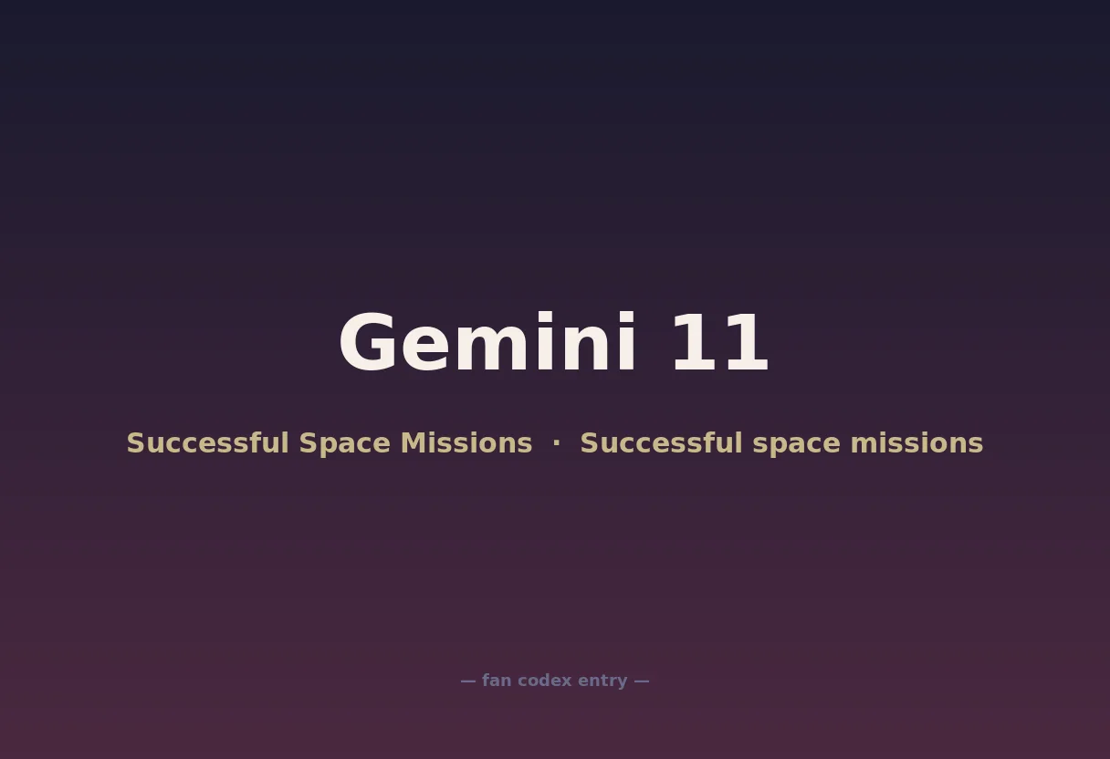 Gemini 11