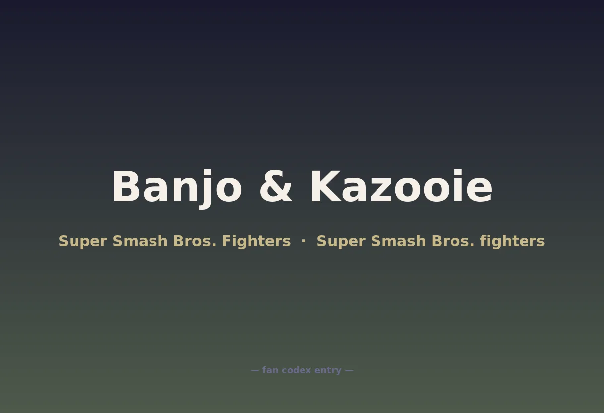 Banjo & Kazooie
