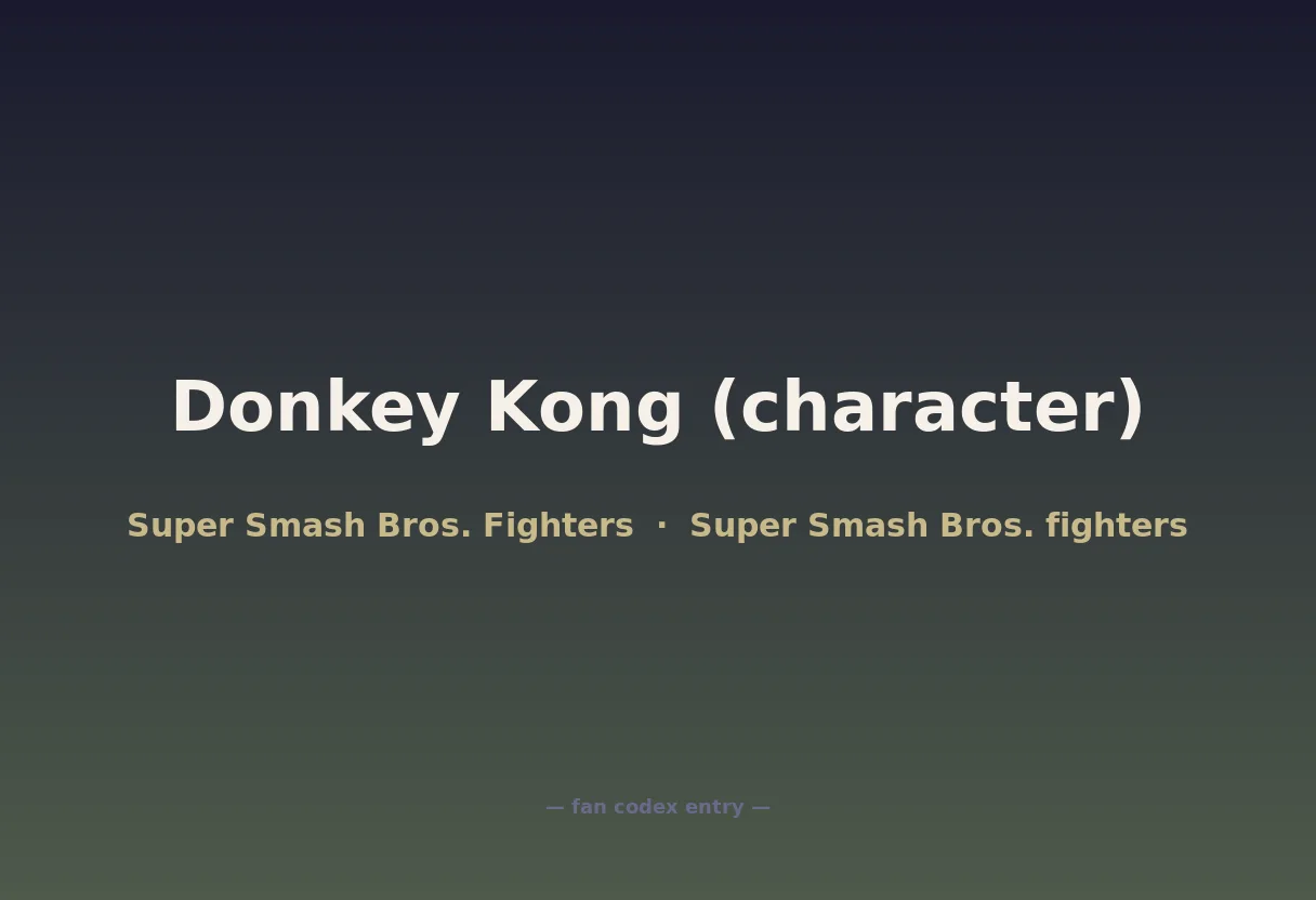 Donkey Kong (character)
