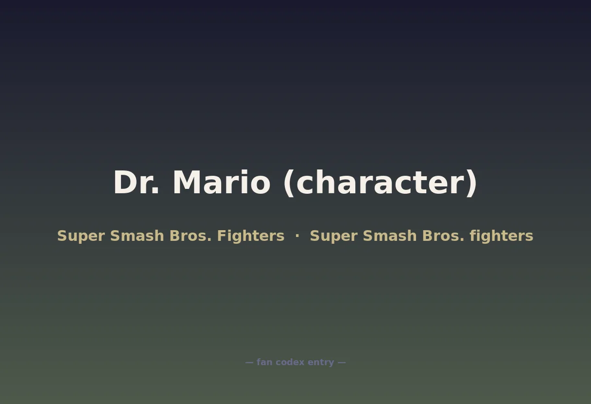 Dr. Mario (character)