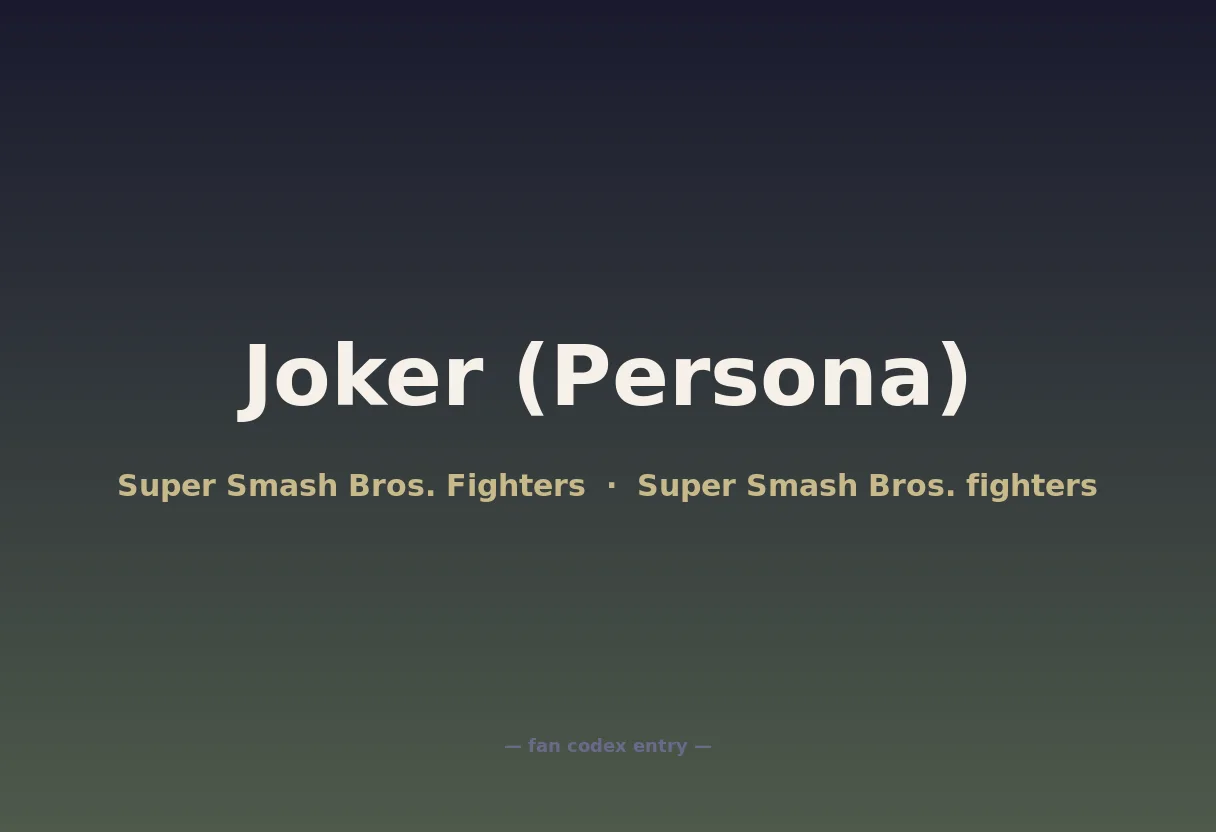 Joker (Persona)
