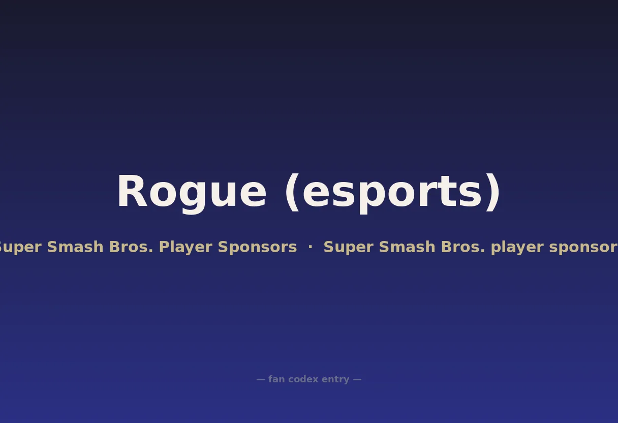 Rogue (esports)