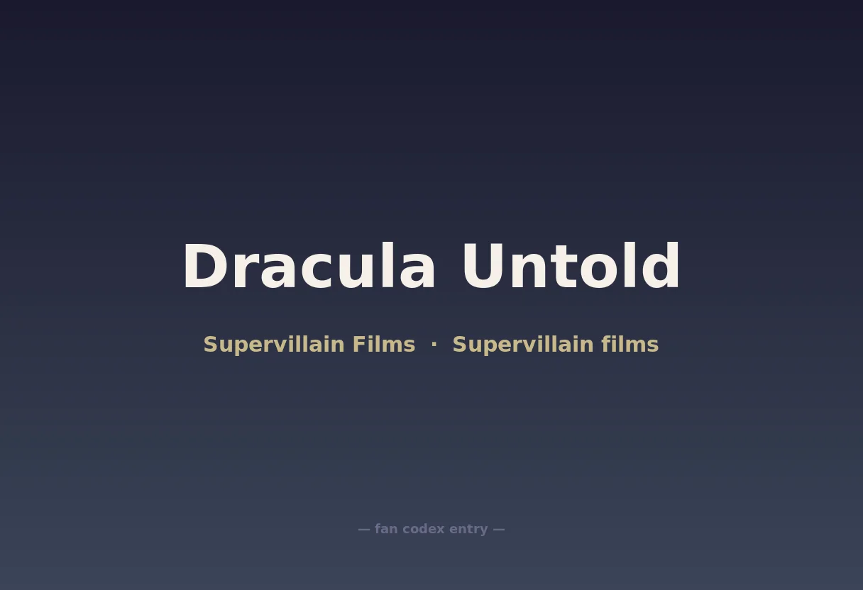 Dracula Untold