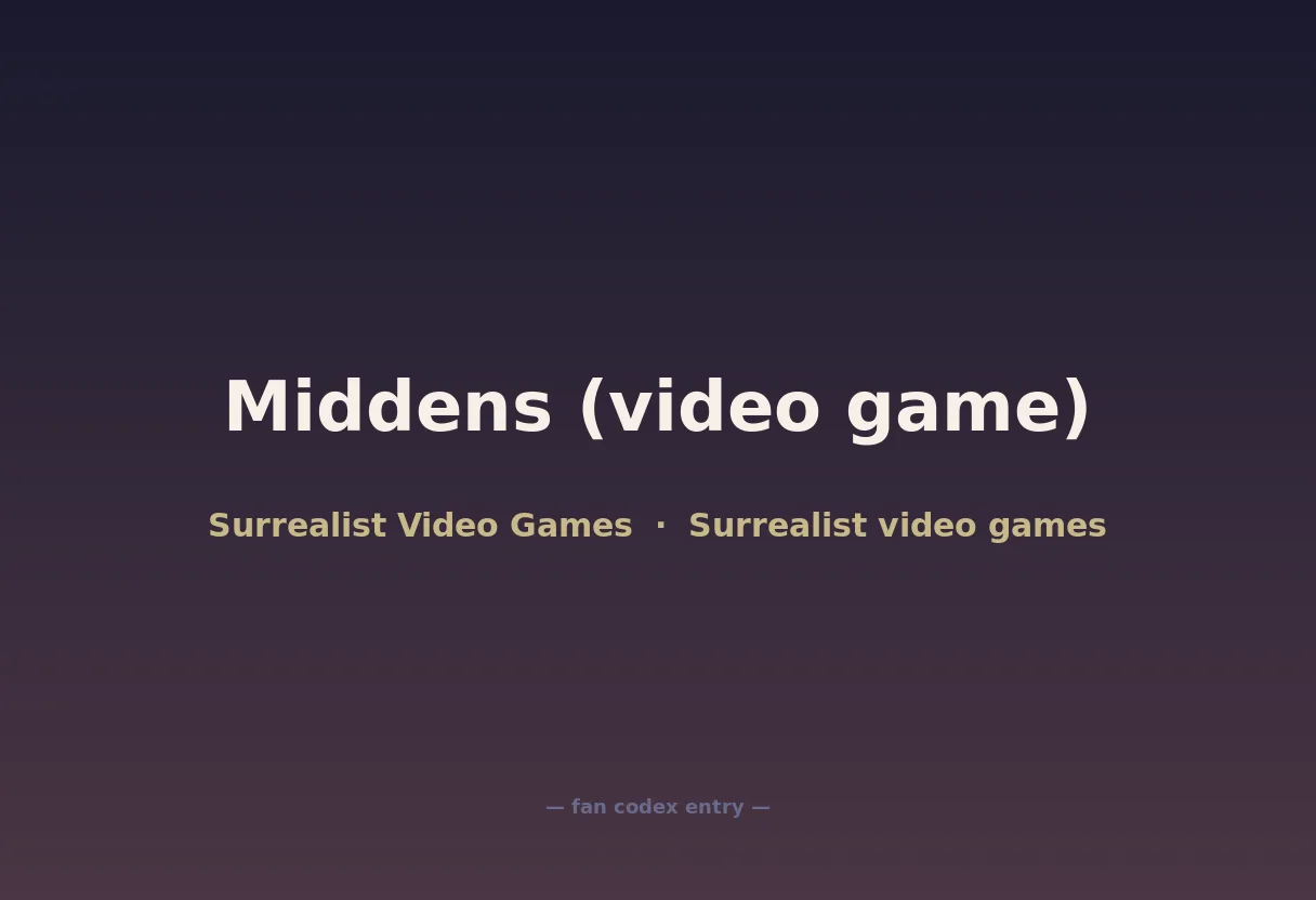 Middens (video game)