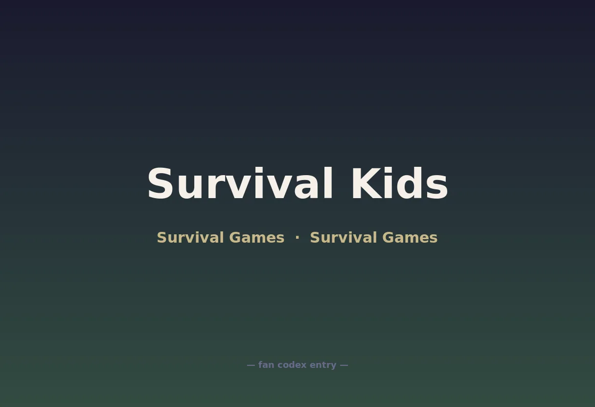 Survival Kids
