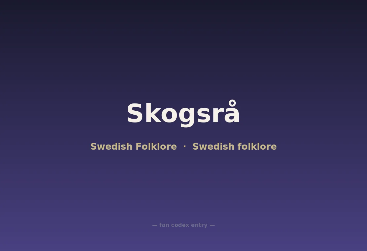 Skogsrå