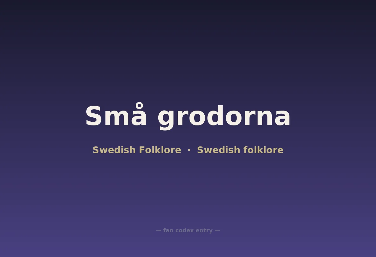 Små grodorna