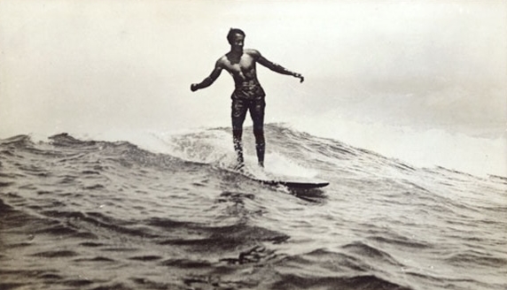 Duke Kahanamoku, Waikiki, 1910