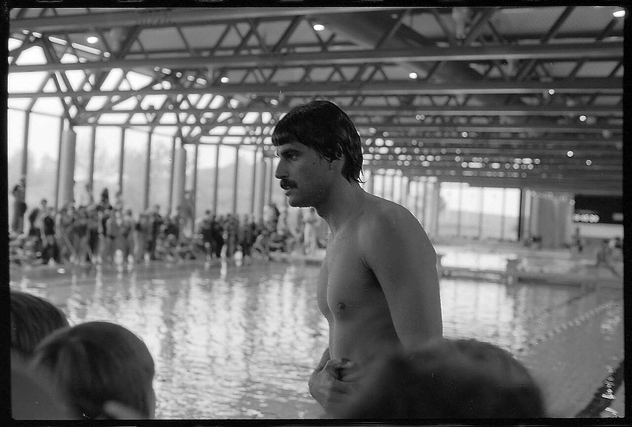 Freiburg- Schwimmmeisterschaften mit Mark Spitz - LABW - Staatsarchiv Freiburg W 134 Nr. 117185g