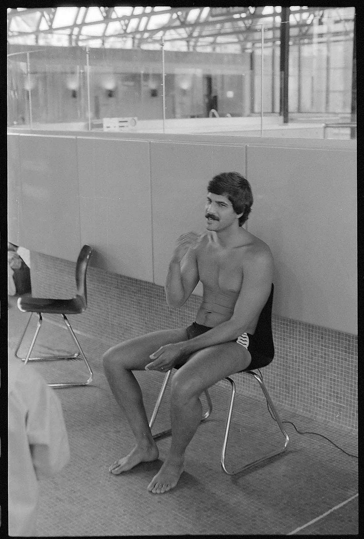 Freiburg- Schwimmmeisterschaften mit Mark Spitz - LABW - Staatsarchiv Freiburg W 134 Nr. 117190a