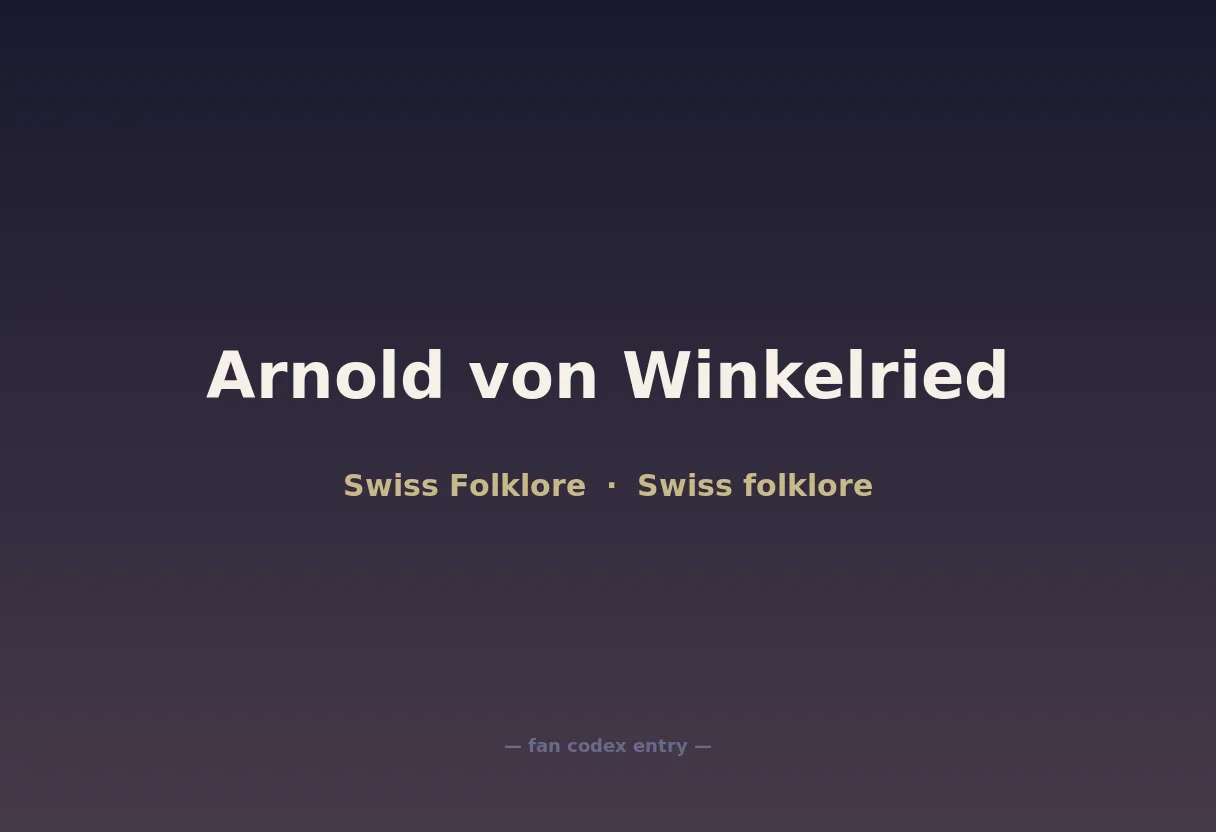 Arnold von Winkelried