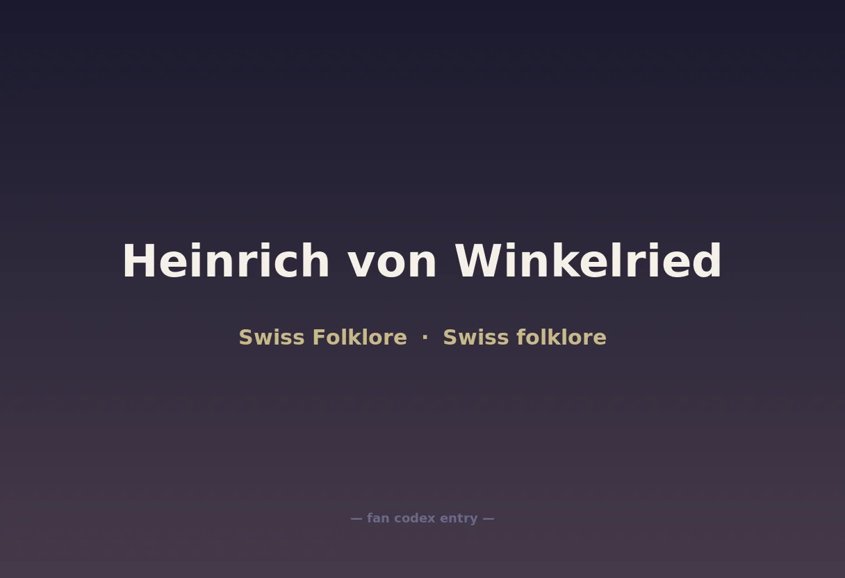 Heinrich von Winkelried