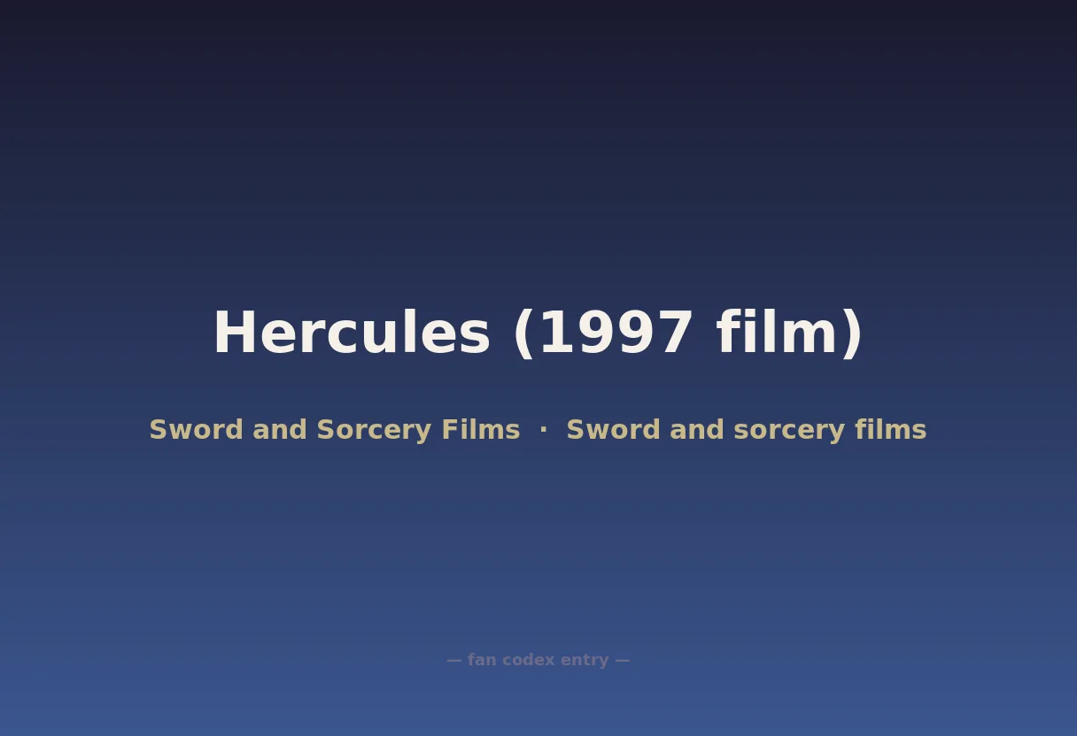 Hercules (1997 film)