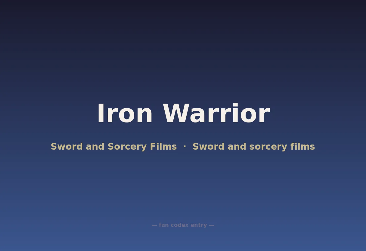 Iron Warrior