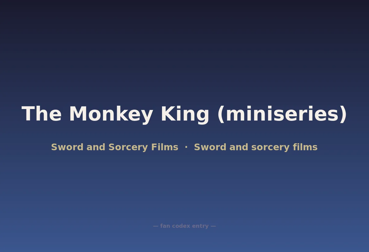 The Monkey King (miniseries)
