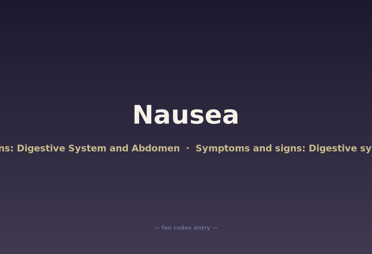 Nausea