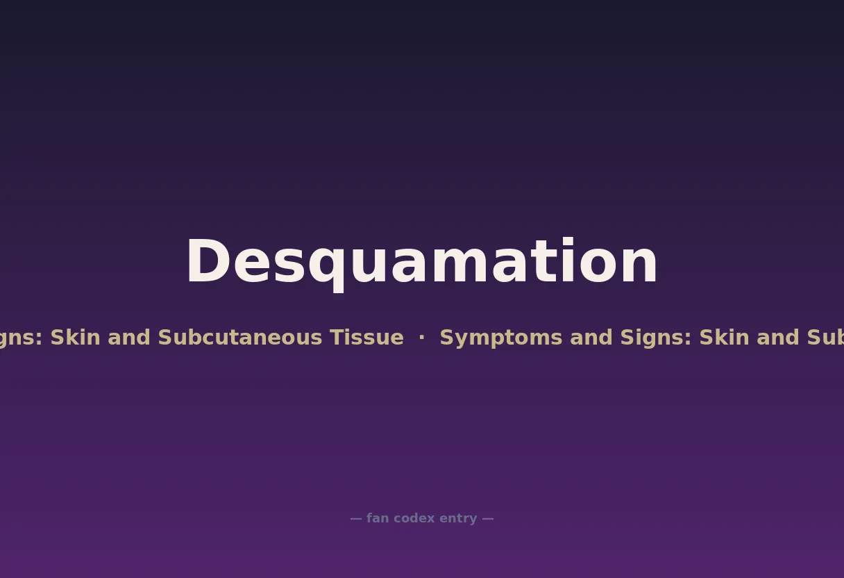 Desquamation