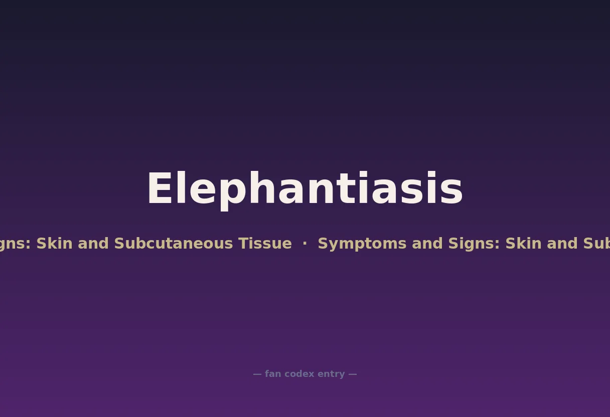 Elephantiasis