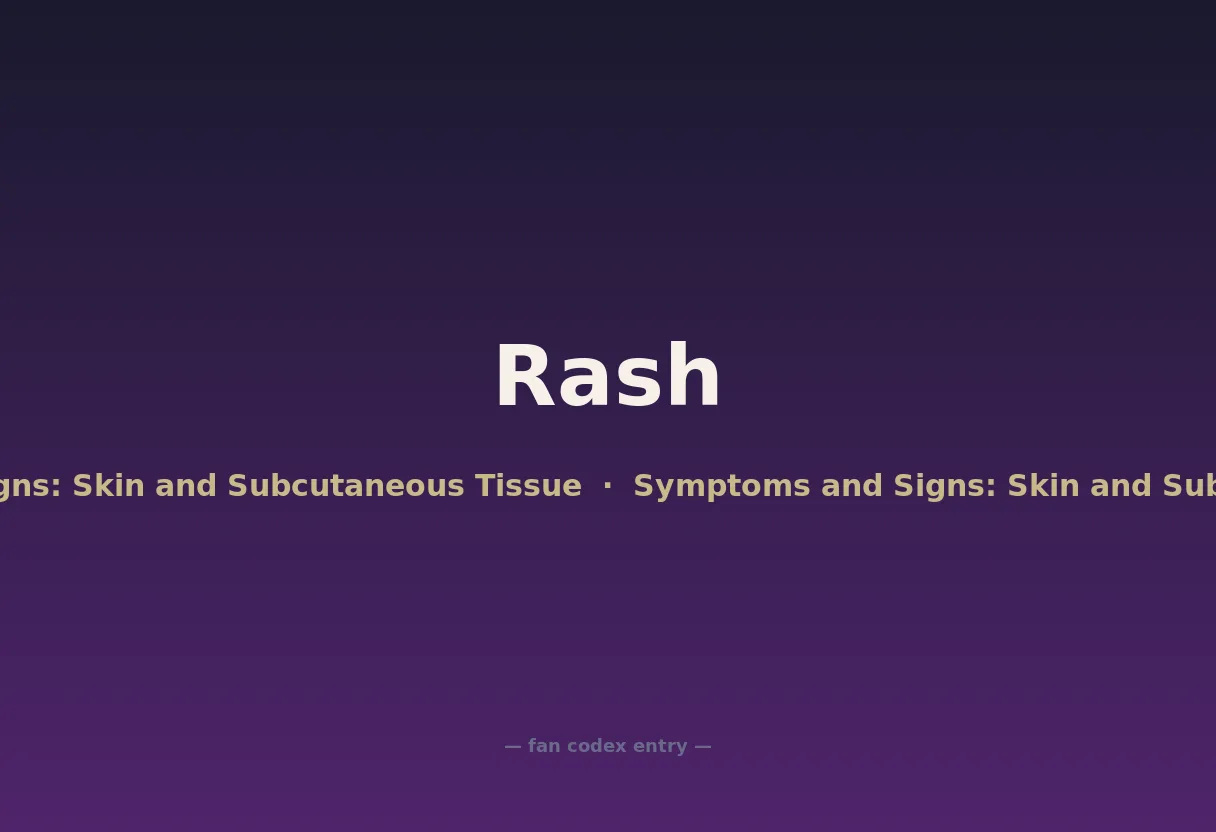 Rash