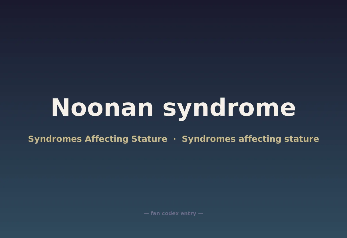 Noonan syndrome