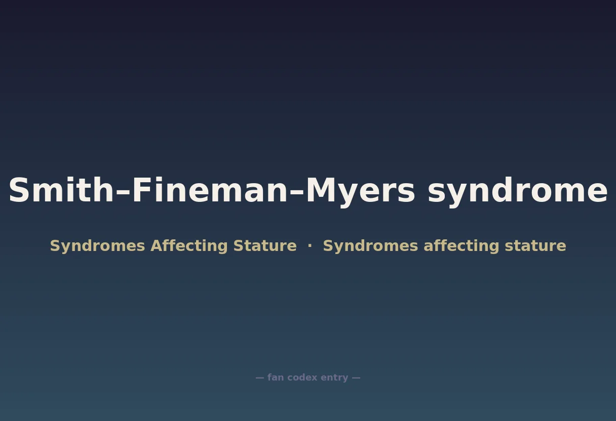 Smith–Fineman–Myers syndrome