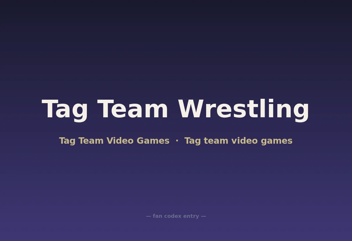 Tag Team Wrestling