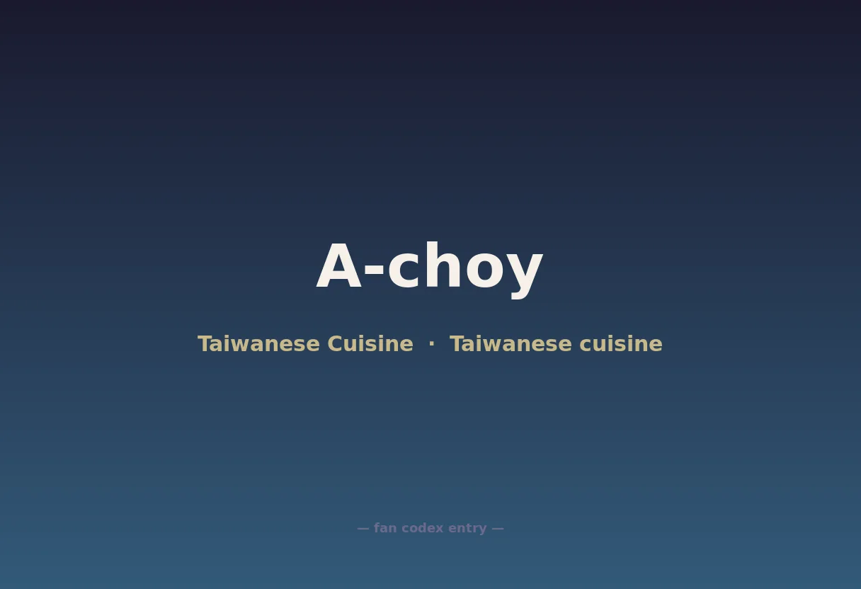 A-choy