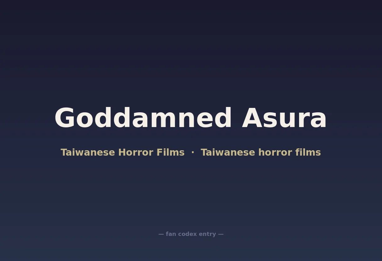 Goddamned Asura