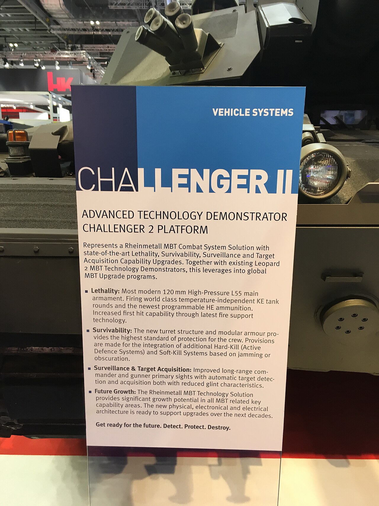 CHALLENGER II DSEI 2019 1