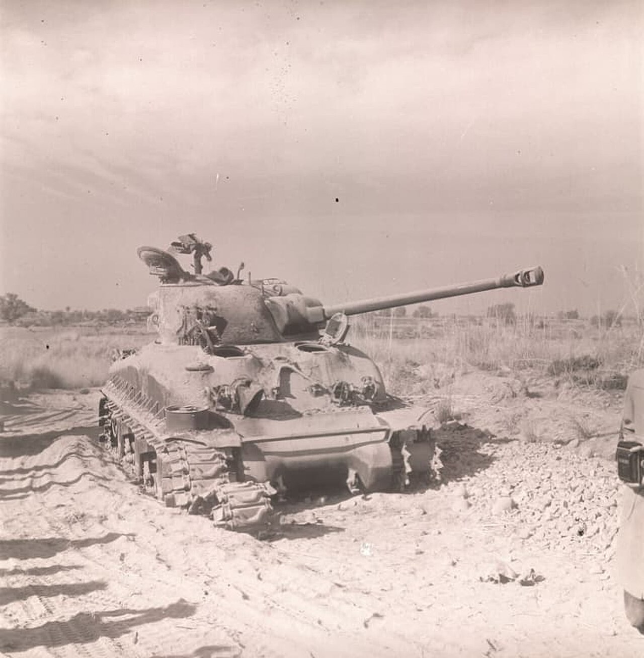 Captain Naqeebullah Bangash's M4A1 Sherman