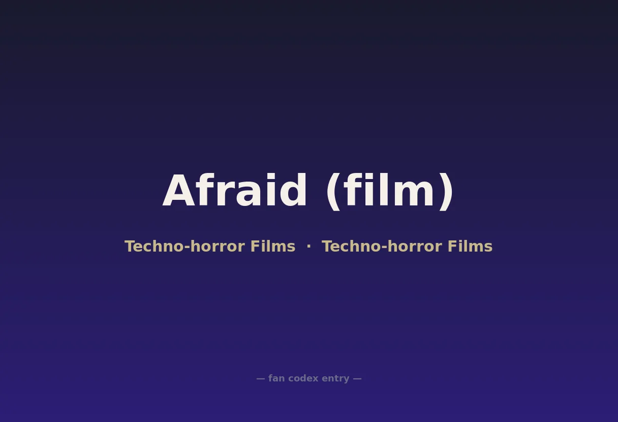 Afraid (film)