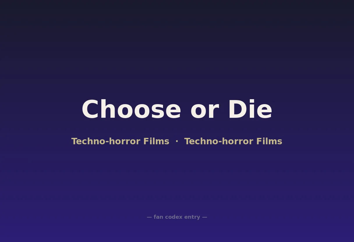 Choose or Die