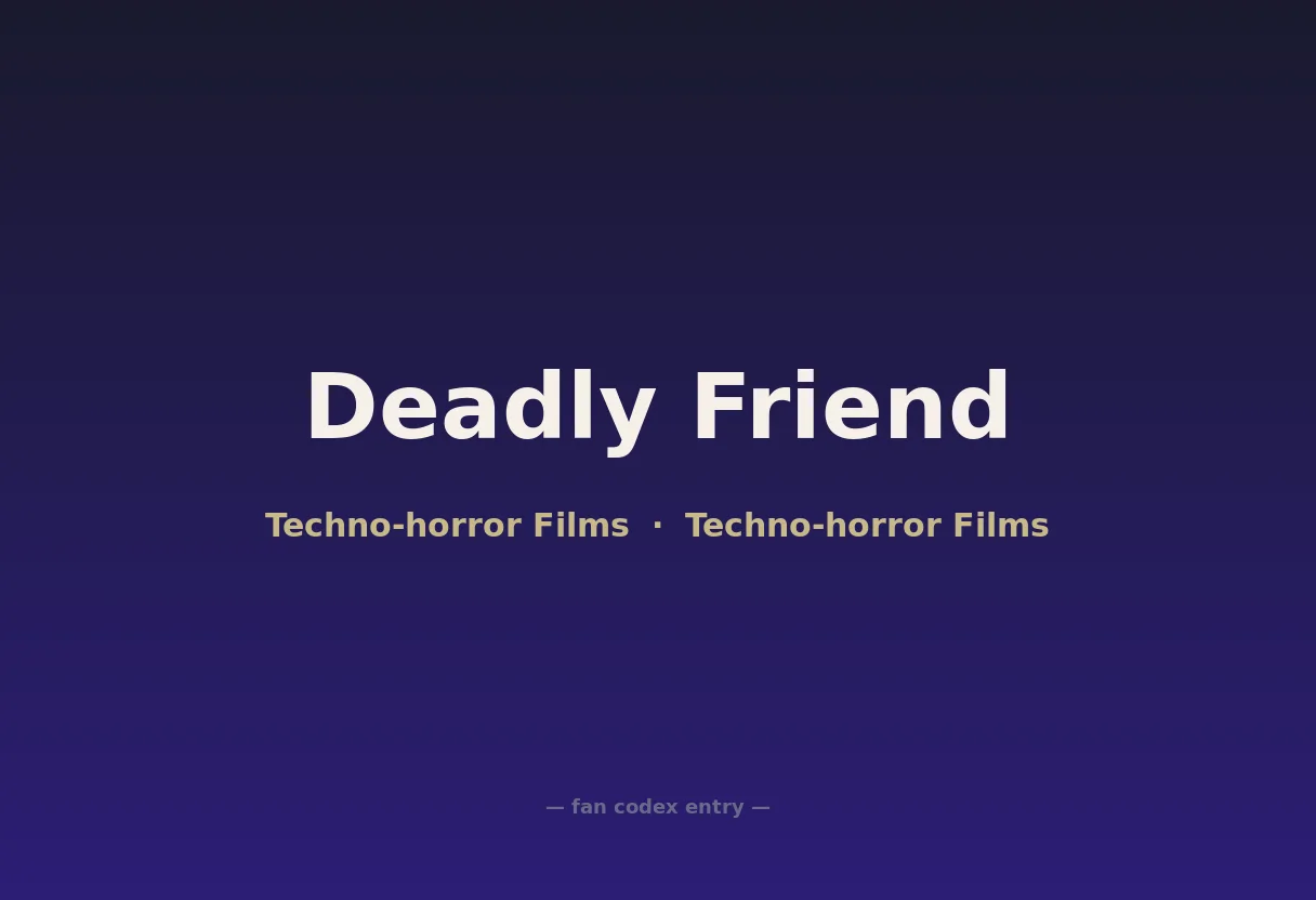 Deadly Friend