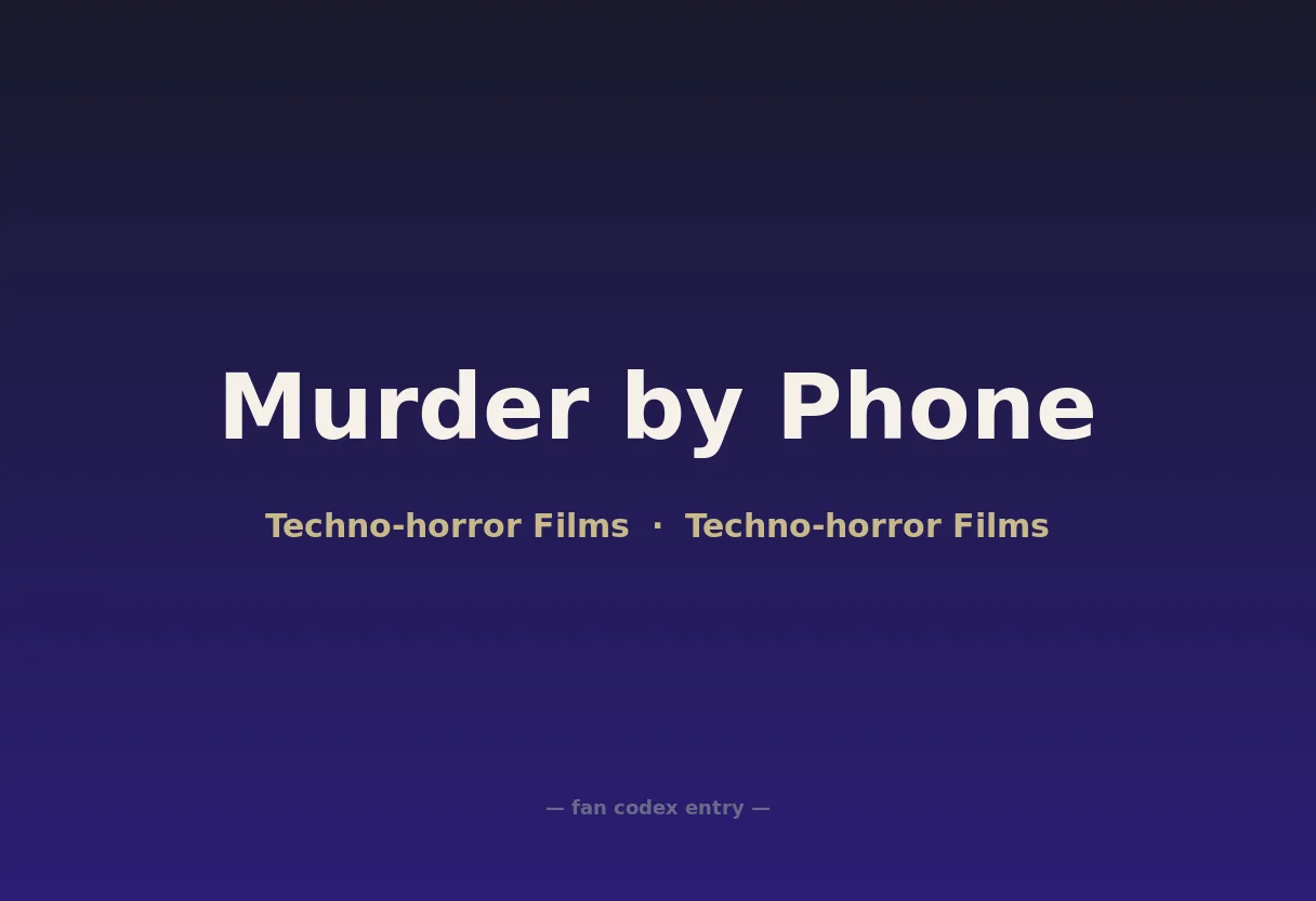 Murder by Phone