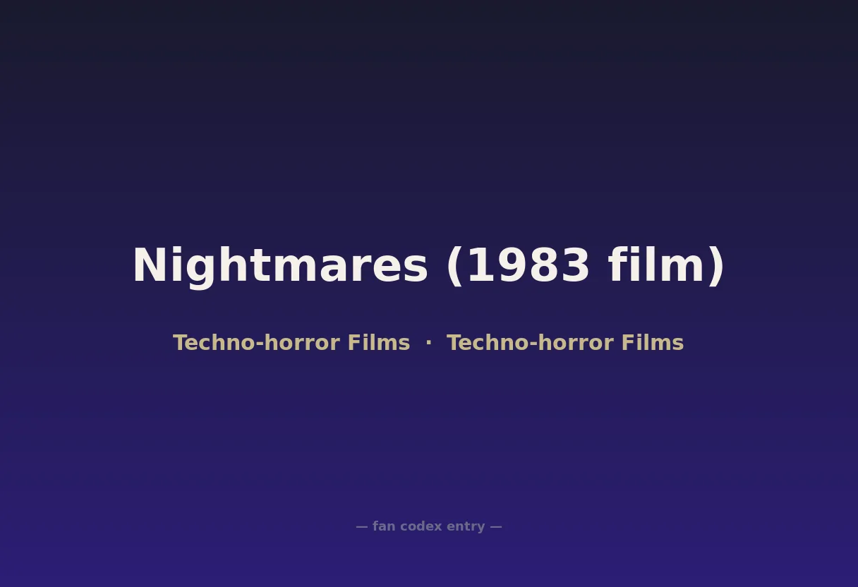 Nightmares (1983 film)
