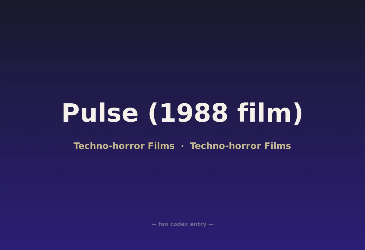 Pulse (1988 film)