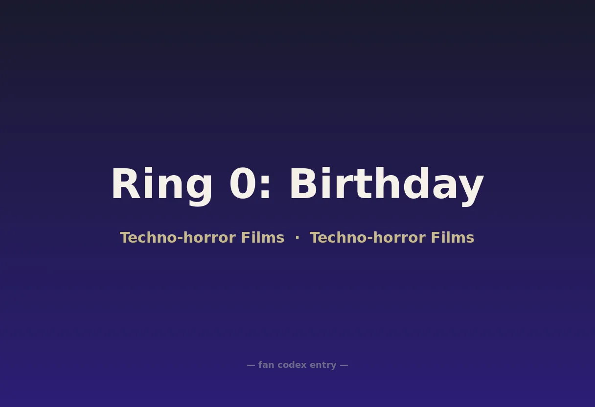 Ring 0: Birthday