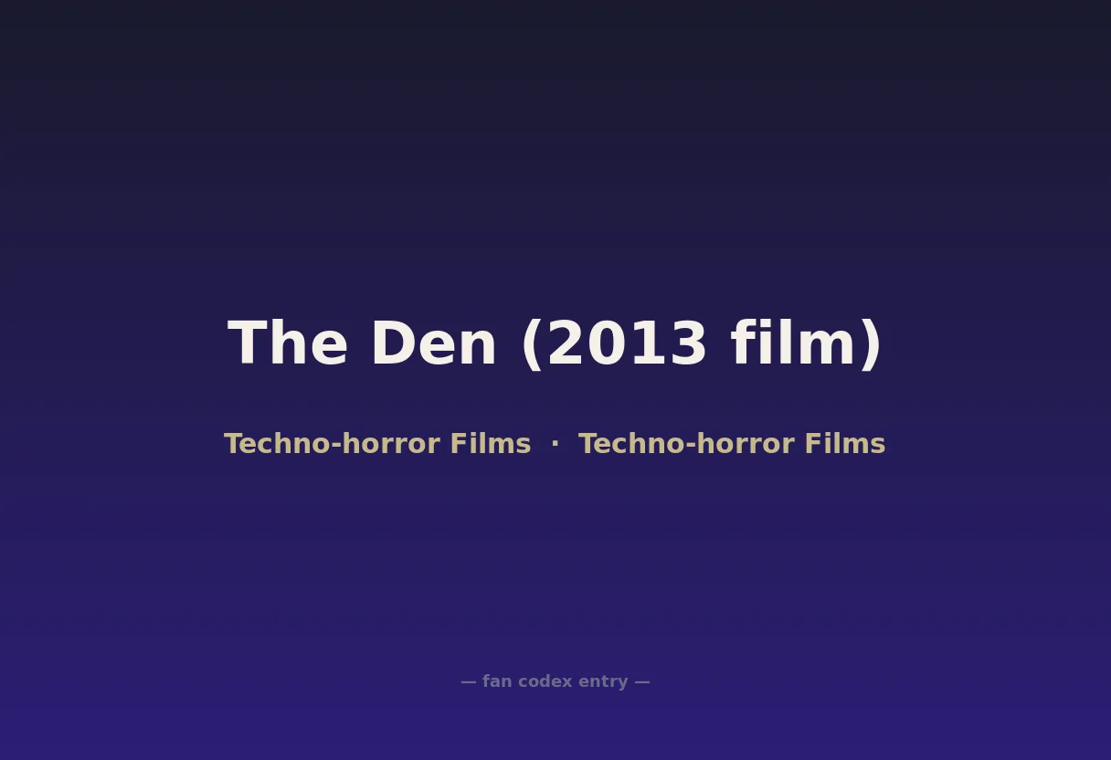 The Den (2013 film)