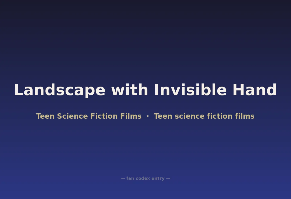 Landscape with Invisible Hand