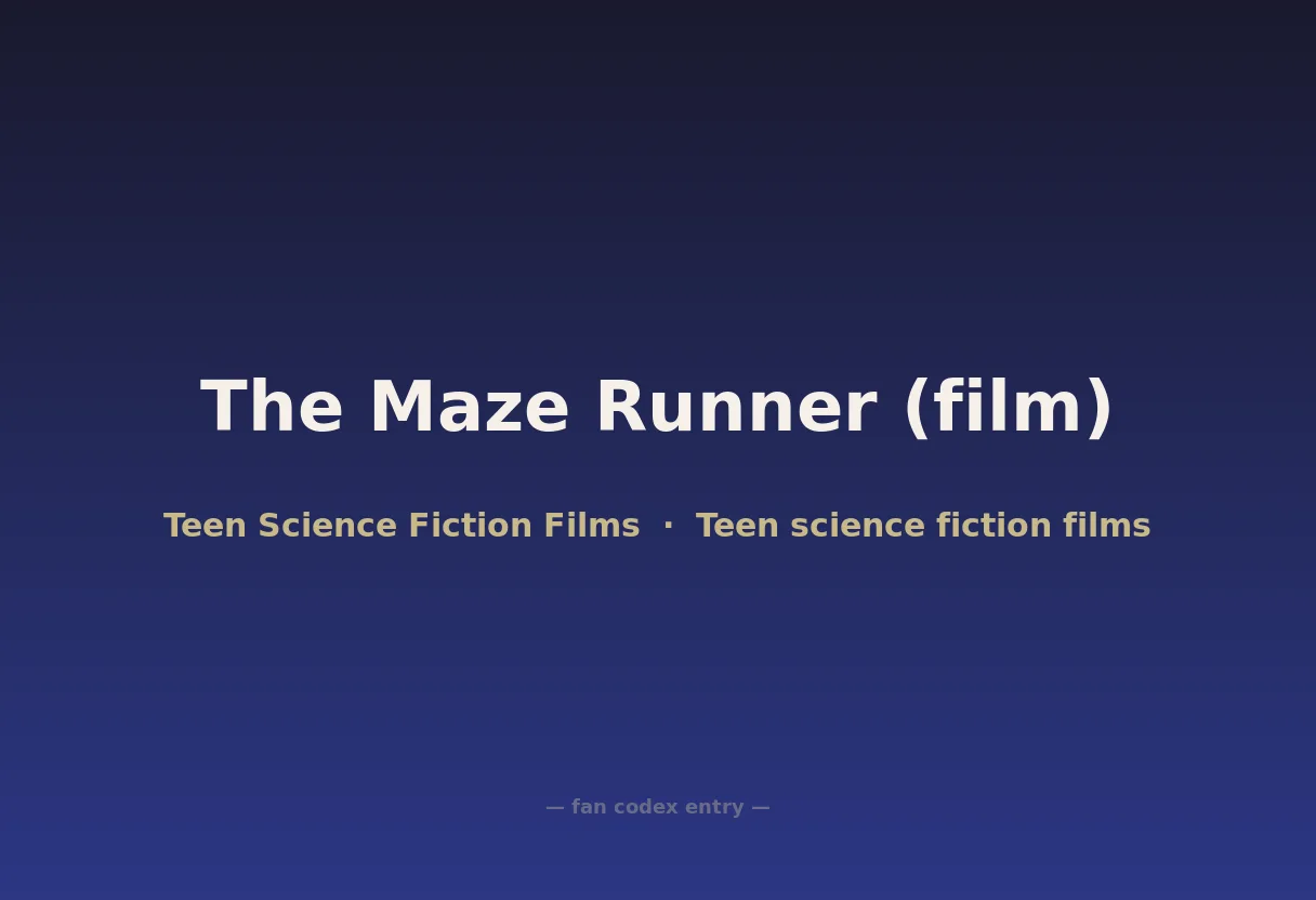 The Maze Runner (film)