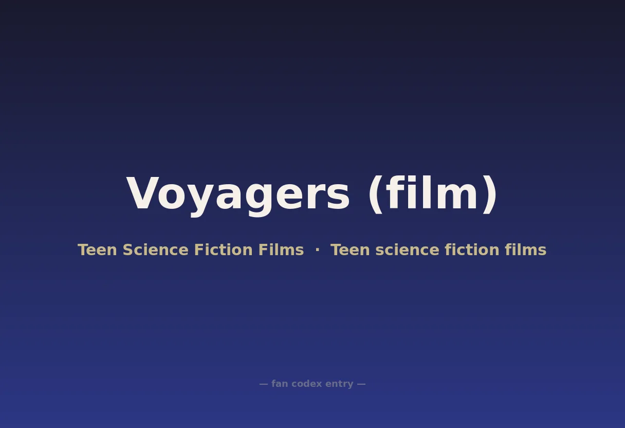 Voyagers (film)