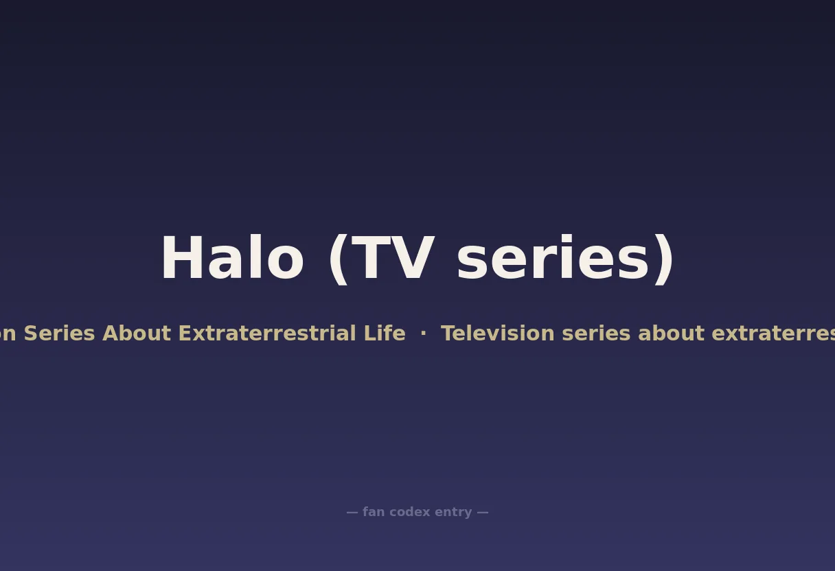 Halo (TV series)